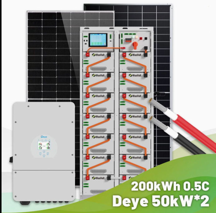 200 kW Hibrit Enerji Sistemi Paket